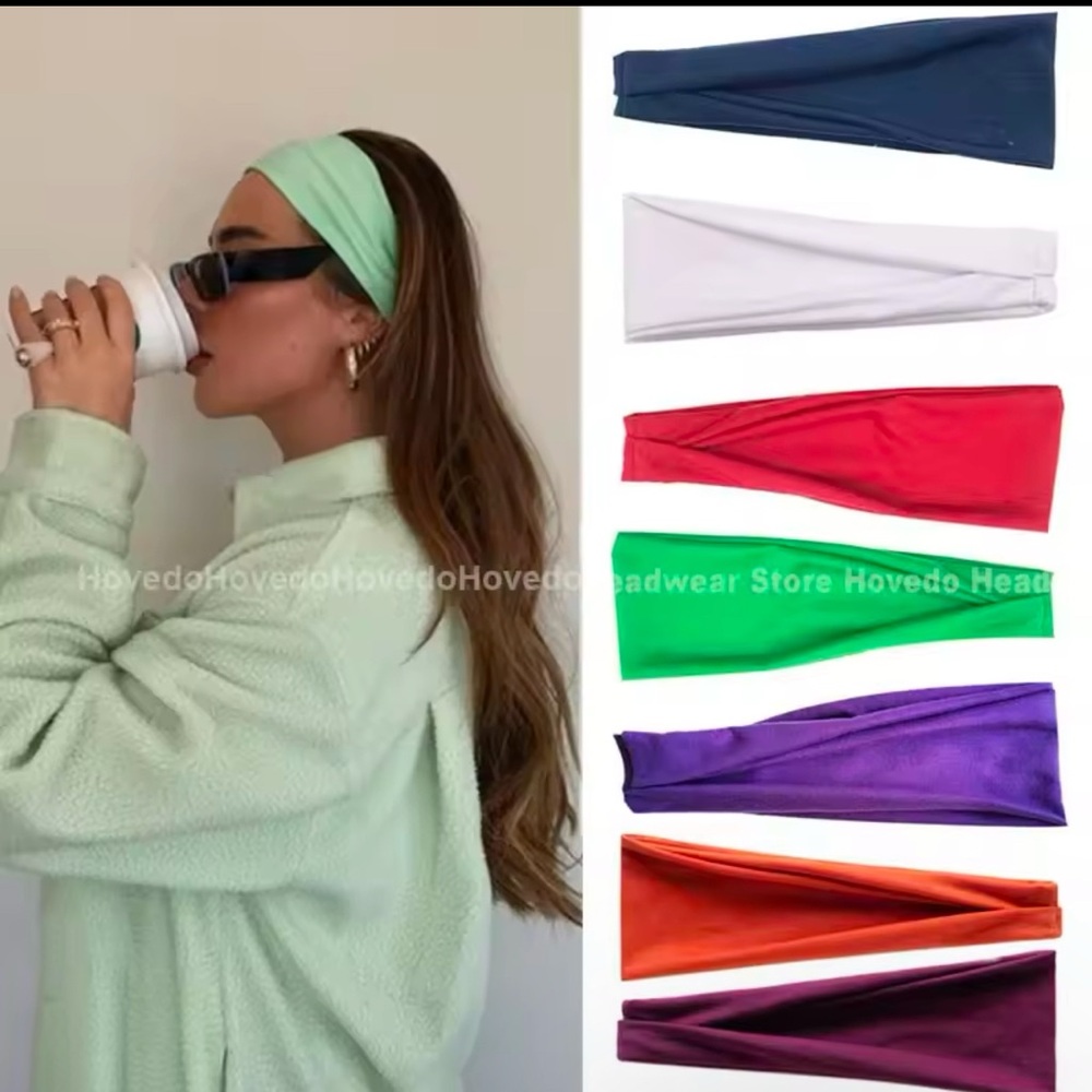 White headband